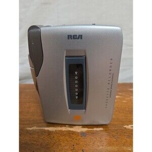 RCA RP3536A Handheld Portable Cassette Voice Recorder Player Variable Speed Work